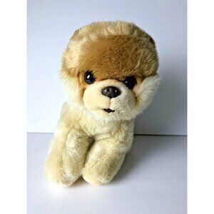 Gund BOO Cutest Dog Pomeranian 9" Plush No Tag Tan Brown‎ Stuffed Anima
